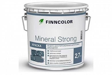 Краска фасадная "FINNCOLOR" акриловая, матовая, база А (2,7л)