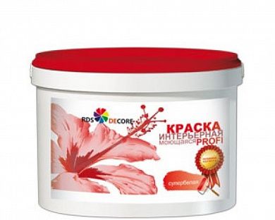 Краска интерьерная "NORME COLOR PROFI" супербелая, моющаяся, 45кг