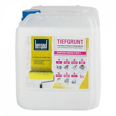 Грунтовка глубокого проникновения  Bergauf Tiefgrunt, 5 л