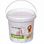 Краска фасадная "NORME COLOR  ЭКОНОМ" белая, 45 кг