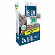 Клей для крупноформатной и тяжелой плитки Bergauf Granit, 25 кг