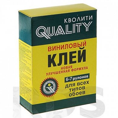 Клей обойный "QUALITY" для виниловых обоев, 200 гр