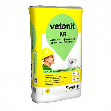 Шпатлёвка Weber.Vetonit КR, 20кг