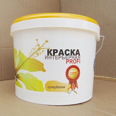 Краска интерьерная 3 кг "NORME COLOR "PROFI" супербелая