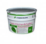Краска для стен и потолков "FINNCOLOR OASIS KITCHEN@GALLERY 7" устойчивая, база А (9л)