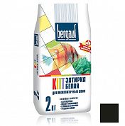 Затирка Bergauf Kitt, черная, 2 кг