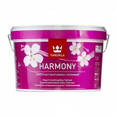 Краска водоэмульсионная HARMONY полностью матовая (Base С) 9л