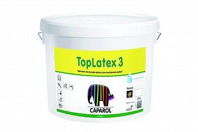 Краска интерьерная "CAPAROL TOPLATEX 3 BAS 1", 10л.