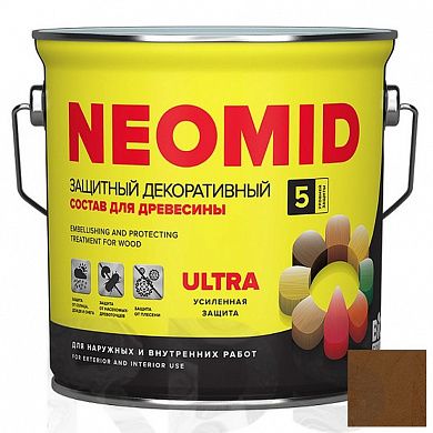 Антисептик "BIO COLOR ULTRA", дуб, Neomid, 2,7л
