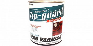 Лак яхтный "ZIP-GUARD Marine&Door Spar varnish Satin", матовый 3,785л