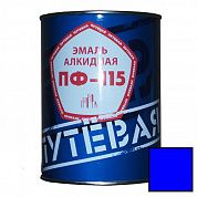 Эмаль ПФ-115 "ПУТЕВАЯ", голубая, 25кг
