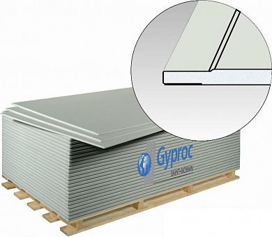 Гипсокартон ГКЛ /.12,5 х1200 х 2500/ "GYPROC"