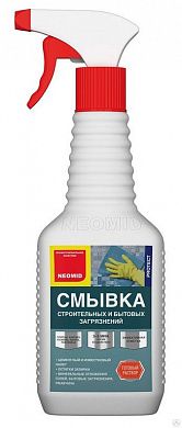 Смывка цементного налёта "NEOMID" 560, готовый раствор, триггер, 0,5л