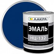 Эмаль НЦ-132 Лакра, синий (0,7кг)