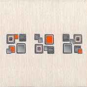 Декор Лаура (LR-D2-OR) 20x30 Cube оранжевый