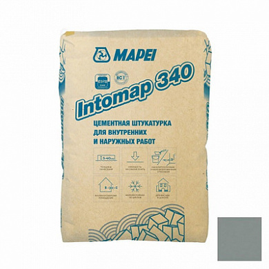 Mapei Intomap 340 Цементно-известковая штукатурка 25кг