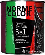 Грунт-эмаль по ржавчине 3 в 1 "NORME COLOR", зеленое яблоко, 0,9л