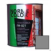Грунтовка ГФ-021 "NORME COLOR", серая, 20кг
