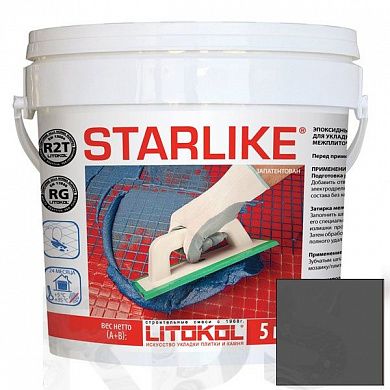 Затирка Litochrom Starlike C.240 антрацит (5 кг)