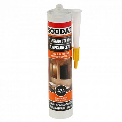 Клей для зеркал "SOUDAL 47А" каучуковый 280 мл