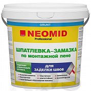 Шпатлевка-замазка по монтажной пене "NEOMID", 1,4кг / Экспертология