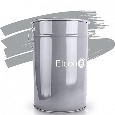 Эмаль термостойкая КО-8101 "ELCON LIGHT", серебристо-серая (25кг)