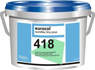 Клей для натурального линолеума FORBO 418 EUROFLEX LINO PLUS (14 кг)