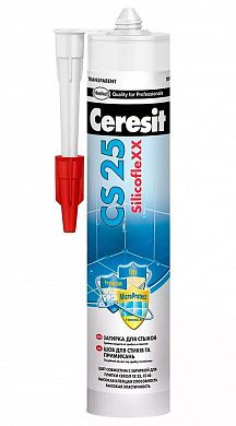 Затирка Ceresit CS 25, 280мл (персик)