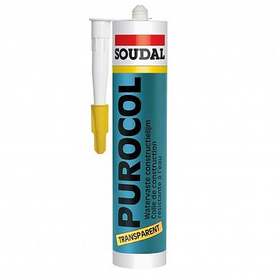 Клей конструкционный SOUDAL Purocol бесцветный 310мл