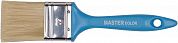 Кисть флейцевая, синтетическая щетина, нержавеющий обжим, пластиковая ручка (50мм)