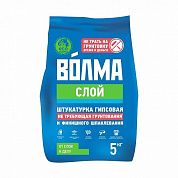 Штукатурка гипсовая "Волма-Слой" (светлый), 5 кг