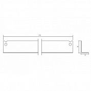 Connect Panel cross bar L=0,91