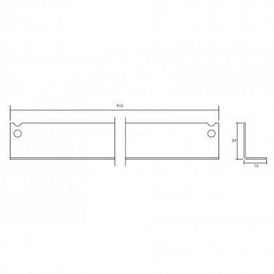 Connect Panel cross bar L=0,91