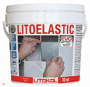 Литокол Litoelastic Evo реактивный эпокс.-полиуретан. клей (комп. А+В) 10кг