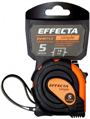 Рулетка Effecta Simple 5м