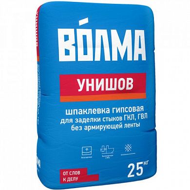Шпатлёвка гипсовая ВОЛМА-Унишов, 25 кг