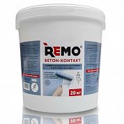 Грунтовка бетон-контакт "REMO" универсальная, мелкофракционная, 18кг