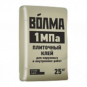 Клей плиточный "Волма-1МПа", 25 кг