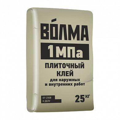 Клей плиточный "Волма-1МПа", 25 кг