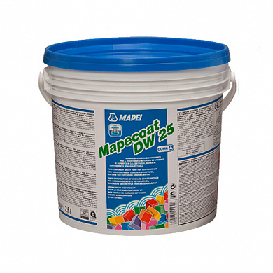 Mapei MAPECOAT DW 25 BIANCO  (комп. А) 12кг,