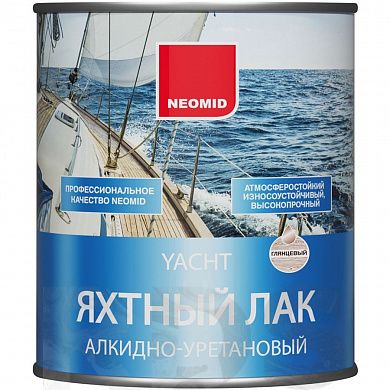Лак яхтный "NEOMID" глянцевый, Экспертология (0,75л)