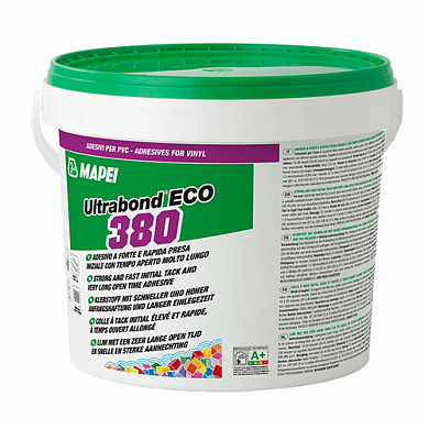 Mapei Ultrabond Eco 380 клей д/виниловых напольных покрытий 14кг