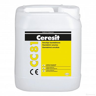 Добавка адгезионная для цементных растворов Ceresit СС 81, 10л
