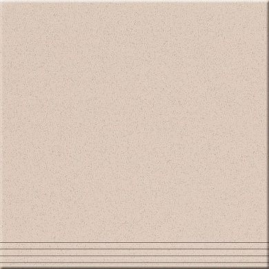 Ступень STc17 штампованная, слоновая кость неполированная, 30x30x0,8 см