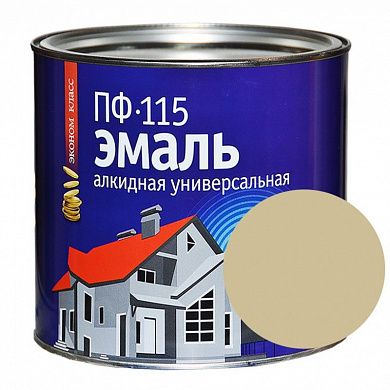 Эмаль ПФ-115 слоновая кость "ЯРОСЛАВСКИЕ КРАСКИ" 1 кг