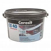 Затирка эластичная водоотталкивающая для швов Ceresit СЕ 40, 2кг (фиалка)