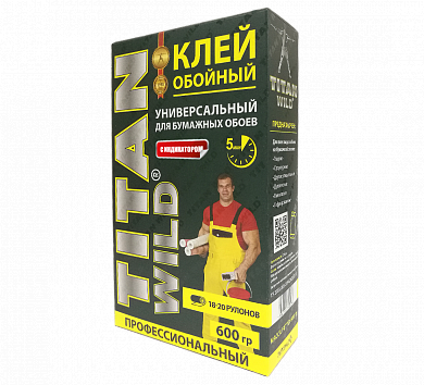 Клей обойный универсальный 300 С/И (300гр), Titan Wild