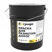 Краска дорожная "АК-Дор 1.01", белая, Грида, 30кг