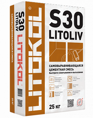 Литокол LitoLiv S30 самовыравн. смесь д/пола 25кг