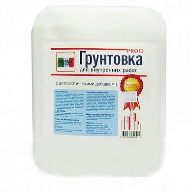 Грунтовка для внутренних работ проникающая "NORME COLOR PROFI" (синяя этикетка), 5л